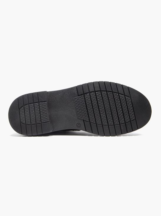 jsem bota podpatky chelsea boot Černá deichmann