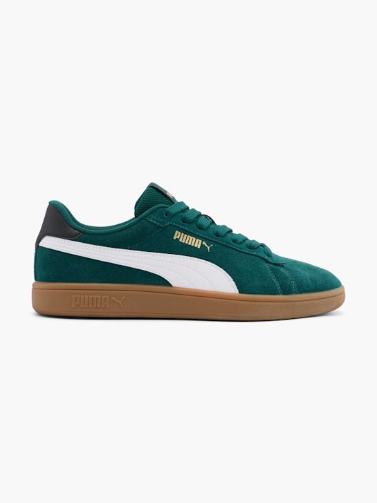 puma smash 3.0 fl trenér zelená deichmann