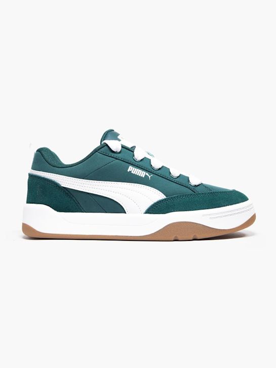 puma park životního stylu street trainer zelená deichmann