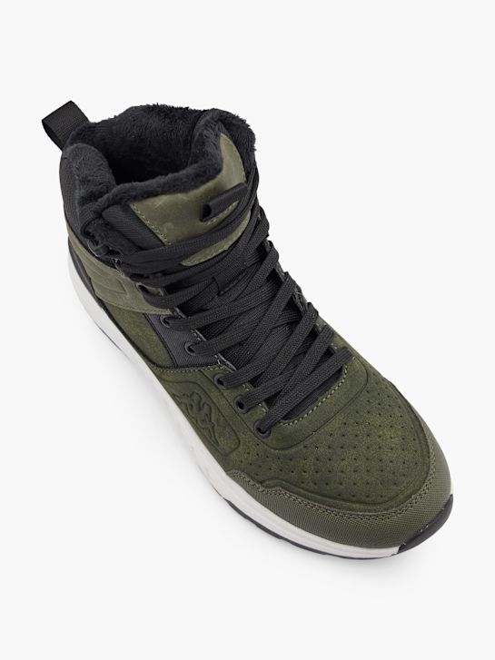 kappa high top trainer zelená deichmann