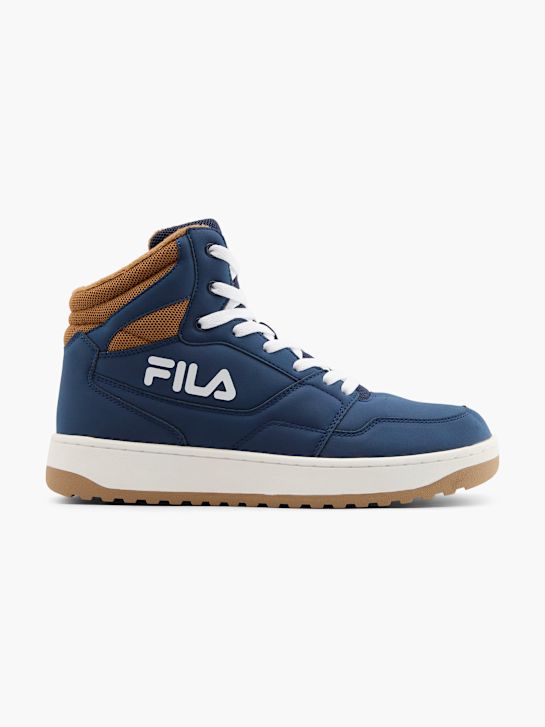 fila high top trainer modrá deichmann