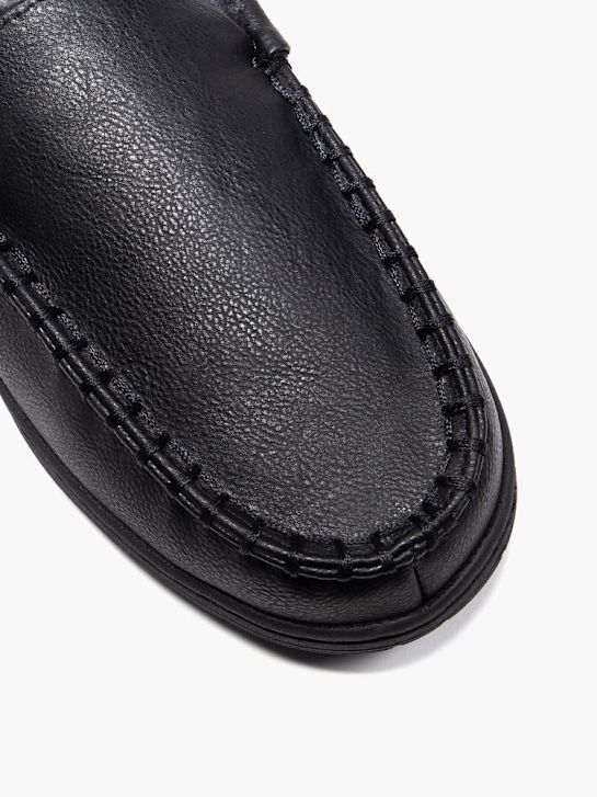 deichmann domu papuče Černá deichmann