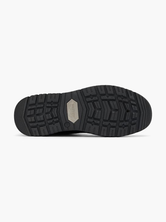 mustang šněrovací bota Černá deichmann