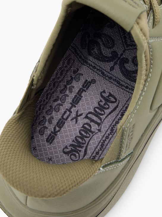 skechers snoop jeden swift fit trainer olivový deichmann