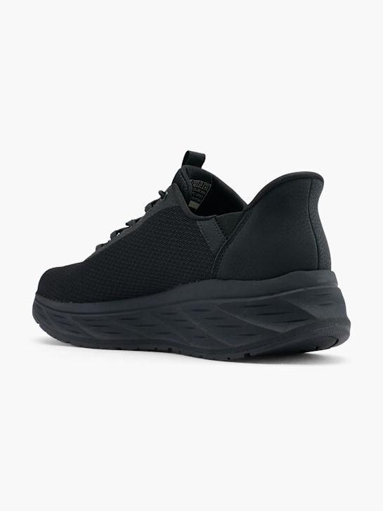 skechers podnik jezdit swift fit slip-on trainer Černá deichmann