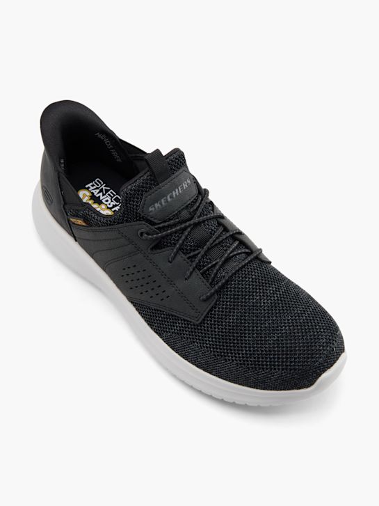skechers dawson navlékací trainer Černá deichmann