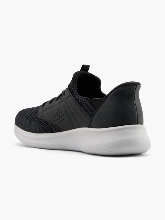 skechers dawson navlékací trainer Černá deichmann