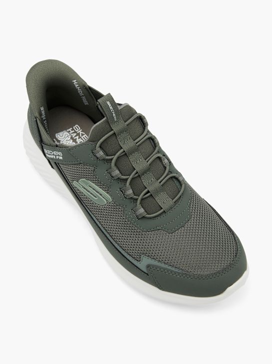 skechers hulvÁt swift fit slip-on trenér olivový deichmann