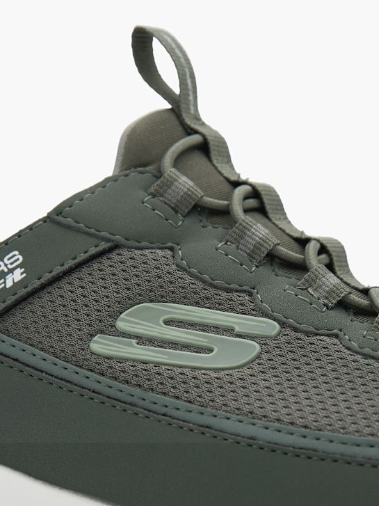 skechers hulvÁt swift fit slip-on trenér olivový deichmann