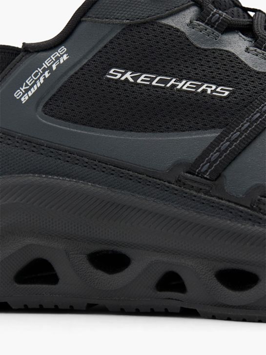 skechers swift fit slip-on trainer Černá deichmann