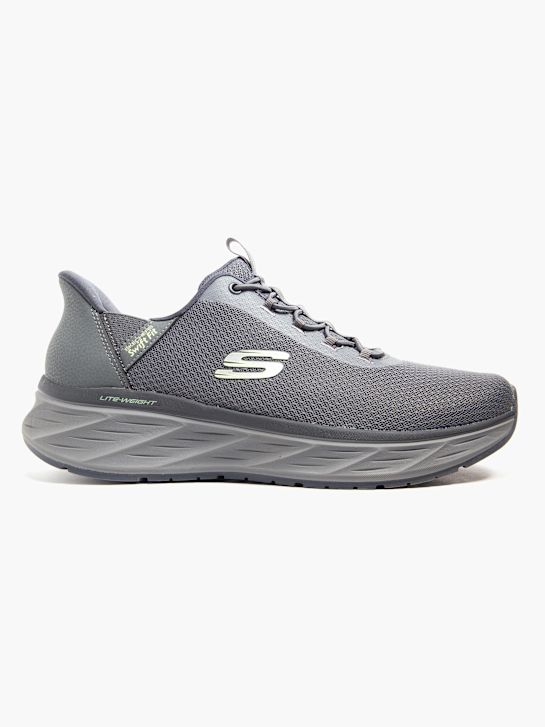 skechers podnik jezdit swift fit slip-on trenér Šedá deichmann