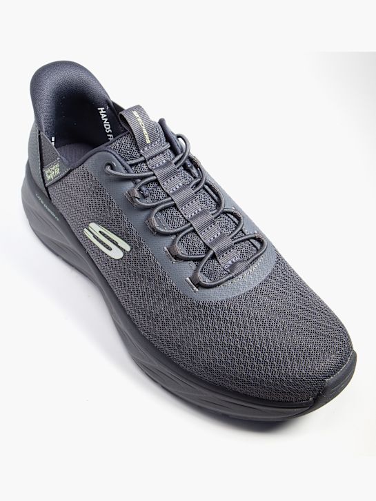 skechers podnik jezdit swift fit slip-on trenér Šedá deichmann