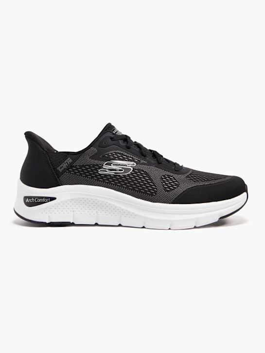 skechers arch pohodlÍ a swift fit trainer Černá deichmann