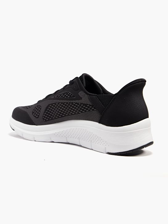 skechers arch pohodlÍ a swift fit trainer Černá deichmann