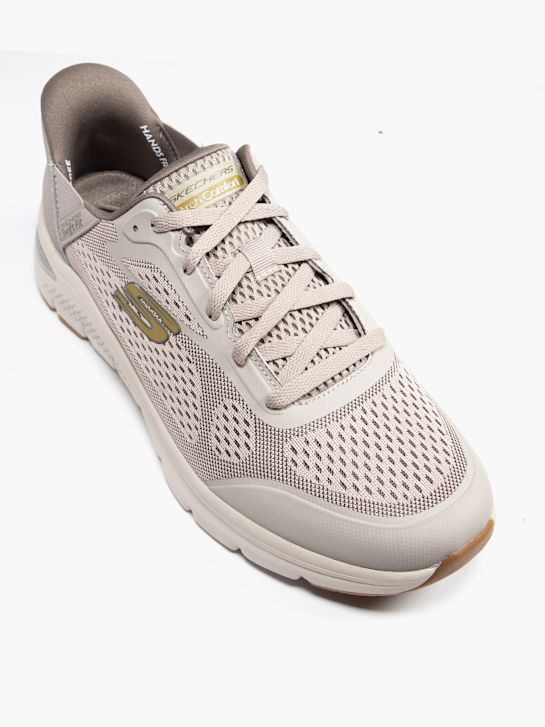 skechers arch pohodlÍ a rychlÉ uchycenÍ trenér taupe deichmann