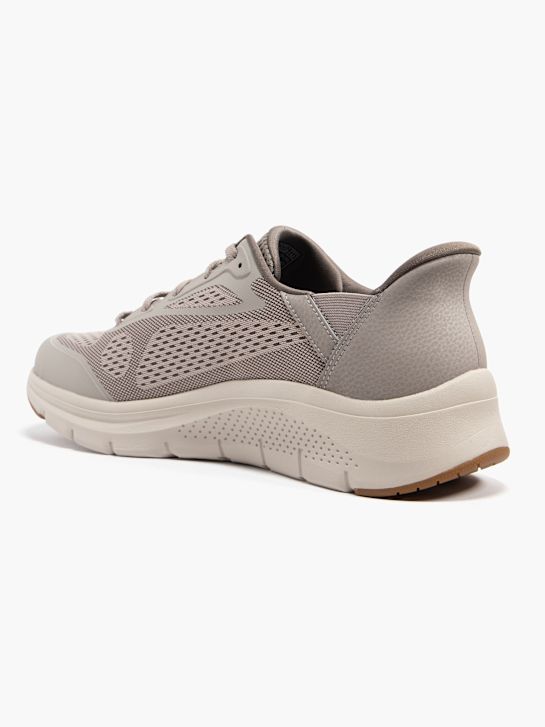 skechers arch pohodlÍ a rychlÉ uchycenÍ trenér taupe deichmann