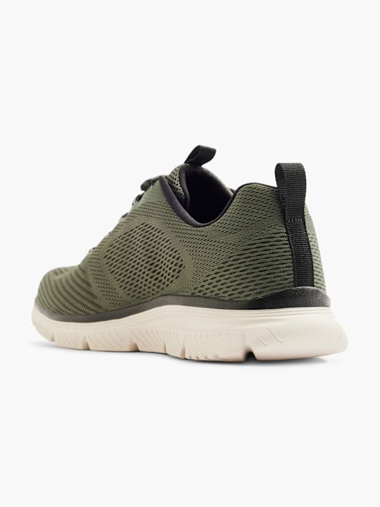skechers popÁleniny 2.0 slip-on trenér khaki deichmann
