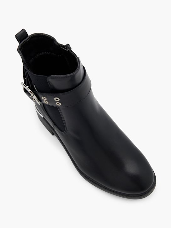 graceland podpatky chelsea boot Černá deichmann