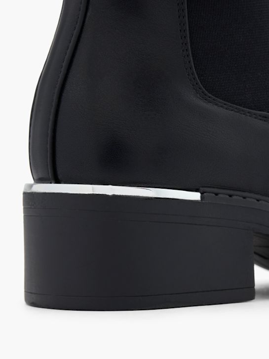 graceland podpatky chelsea boot Černá deichmann