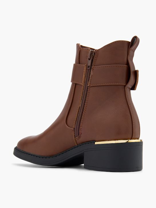 graceland podpatky chelsea boot beige deichmann