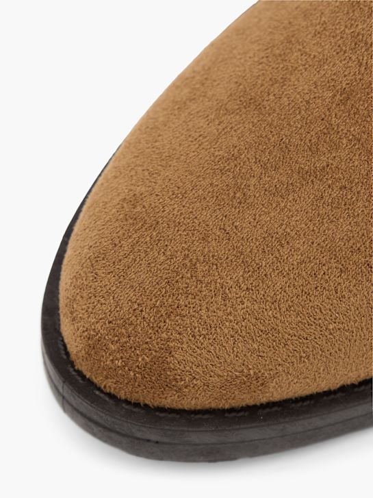 graceland podpatky chelsea boot hnědá deichmann