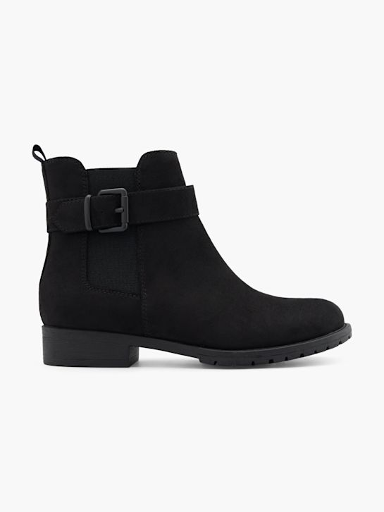 graceland podpatky chelsea boot Černá deichmann