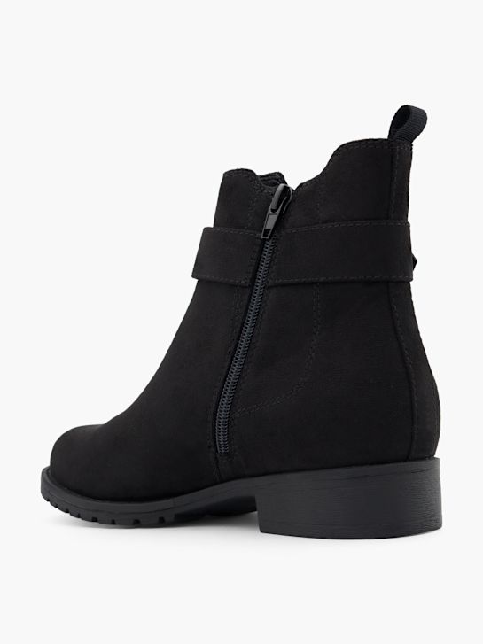 graceland podpatky chelsea boot Černá deichmann