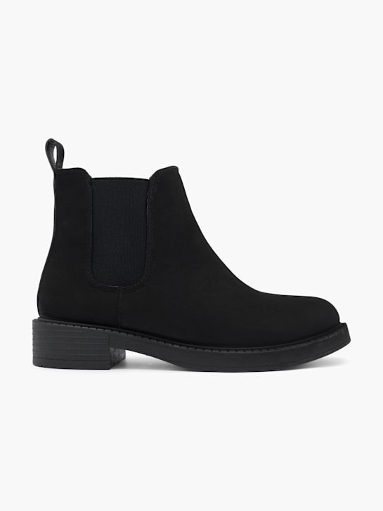 graceland podpatky chelsea boot Černá deichmann
