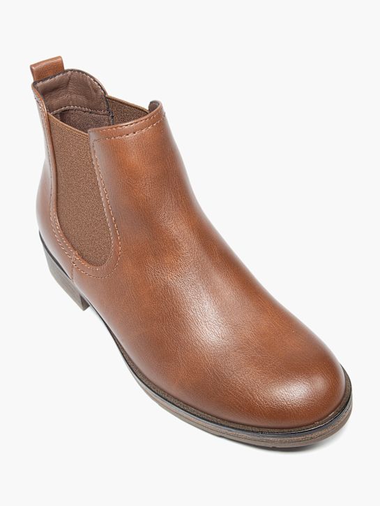 graceland chelsea boot hnědá deichmann
