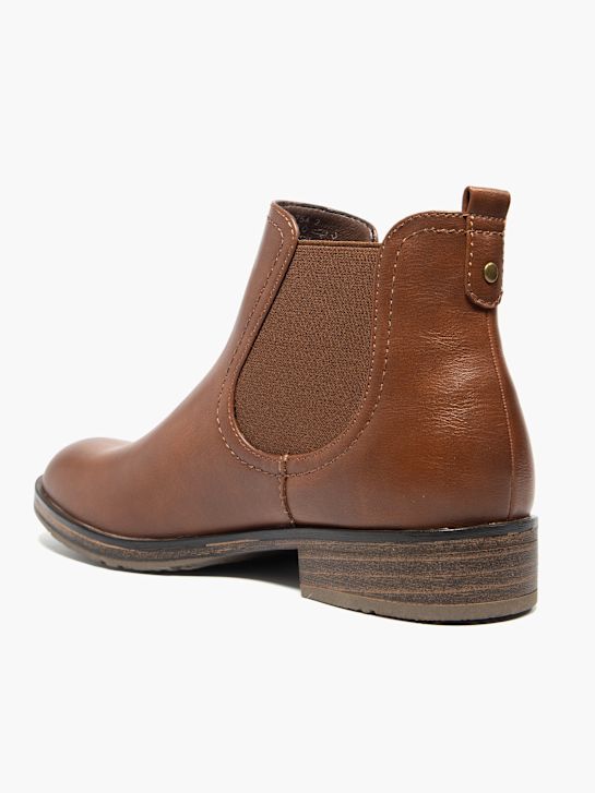 graceland chelsea boot hnědá deichmann