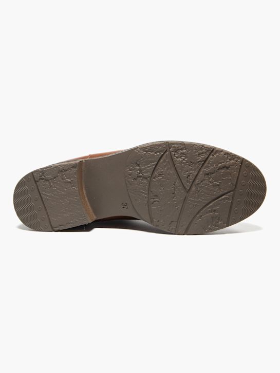 graceland chelsea boot hnědá deichmann