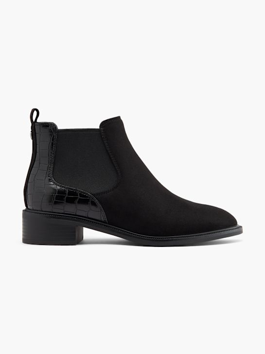 graceland podpatky chelsea boot Černá deichmann