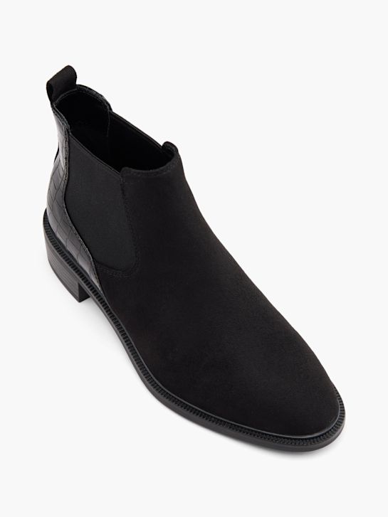 graceland podpatky chelsea boot Černá deichmann