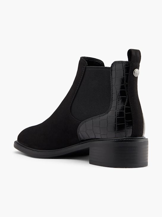 graceland podpatky chelsea boot Černá deichmann