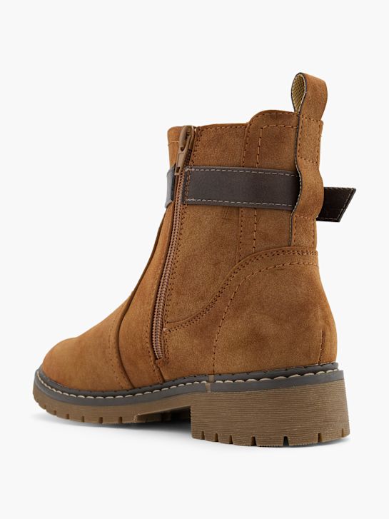 graceland chelsea boot hnědá deichmann