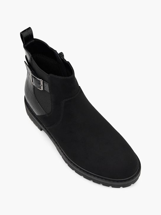 graceland podpatky chelsea boot Černá deichmann