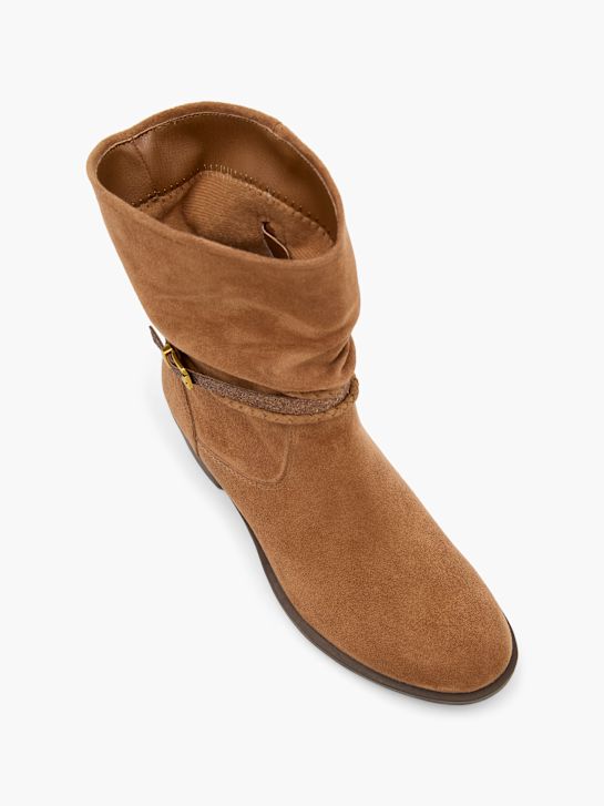 graceland klasický kotník boot hnědá deichmann