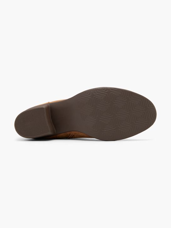 graceland klasický kotník boot hnědá deichmann