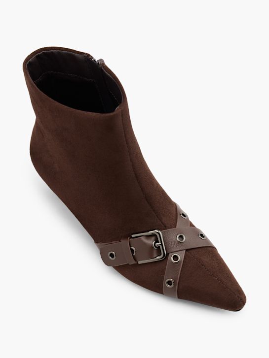 molo klasický kotník boot hnědá deichmann