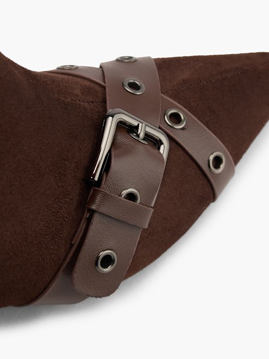 molo klasický kotník boot hnědá deichmann