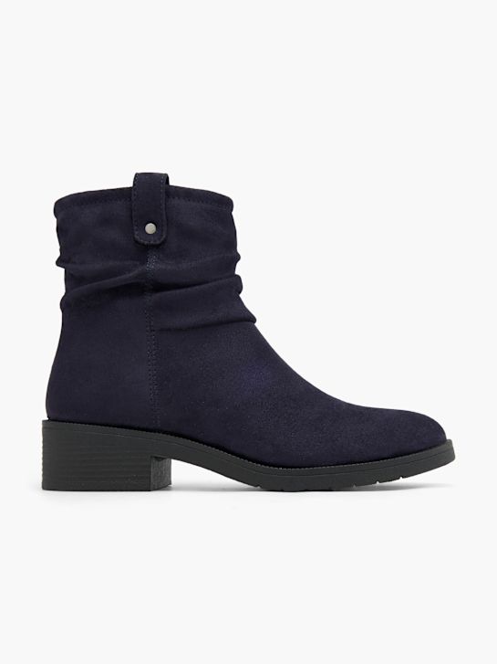 graceland klasický kotník boot modrá deichmann