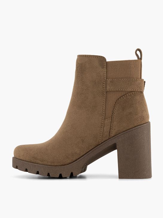 graceland klasický kotník boot hnědá deichmann