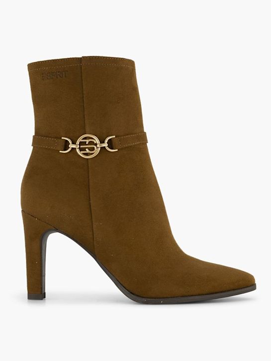 esprit klasický kotník boot koňak deichmann