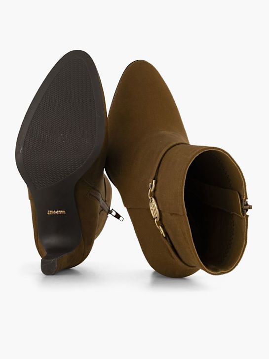 esprit klasický kotník boot koňak deichmann