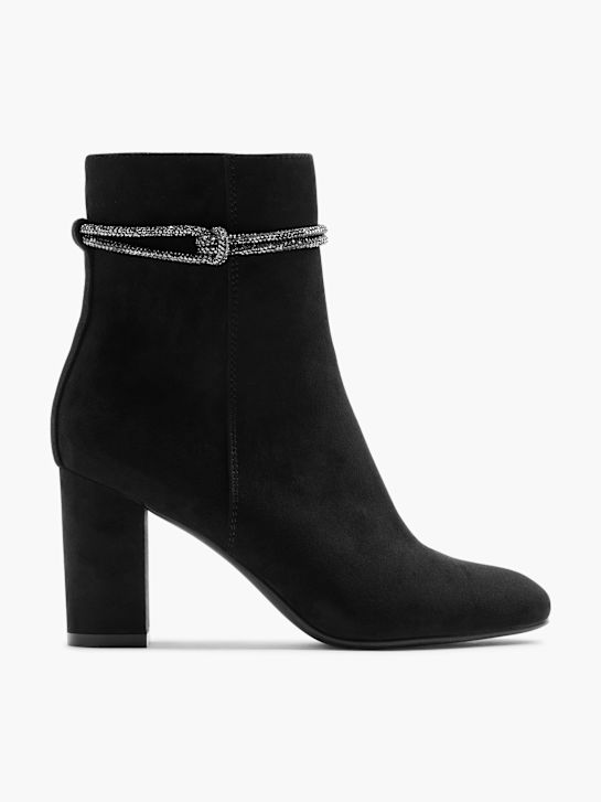 graceland klasický kotník boot Černá deichmann