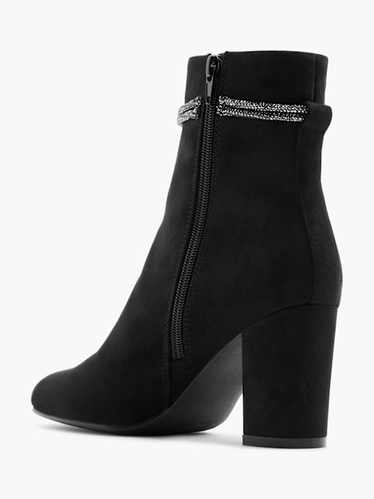 graceland klasický kotník boot Černá deichmann