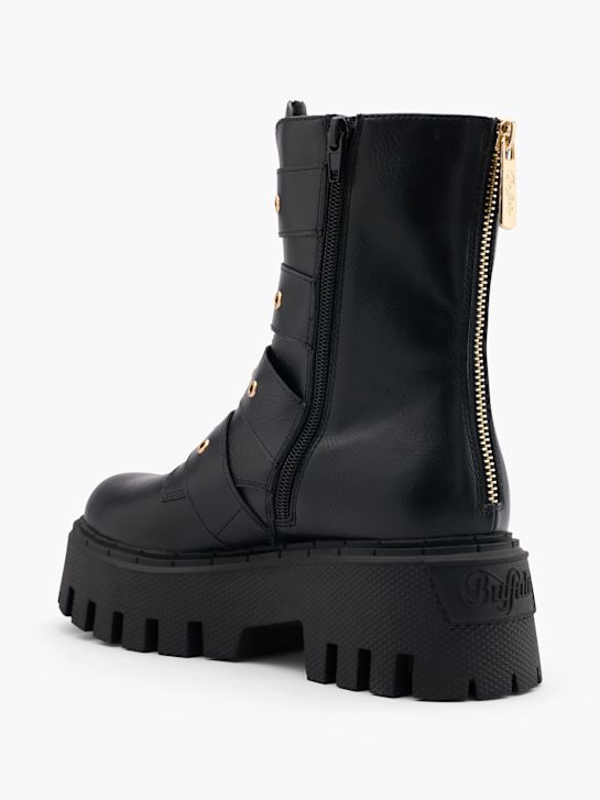 buffalo biker boot Černá deichmann
