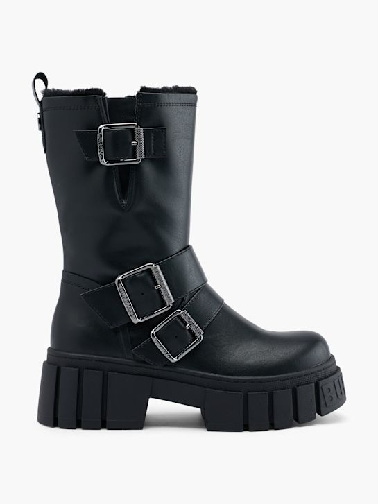 buffalo biker boot Černá deichmann