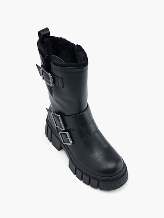 buffalo biker boot Černá deichmann