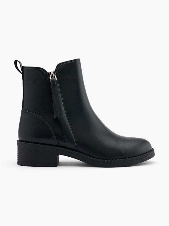 graceland klasický kotník boot Černá deichmann